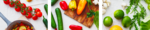 Verschiedene Obst- und Gemüsesorten Verschiedene Obst- und Gemüsesorten