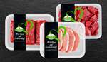 So vielfältig ist unser Purland-Frischfleisch-Sortiment Verschiedene Frischfleisch-Sorten in der Frischebox