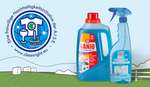 Wir legen Wert auf eine sichere und umweltfreundliche Herstellung unserer Produkte Wasch- und Putzmittel mit Logo „Sustainable Cleaning“